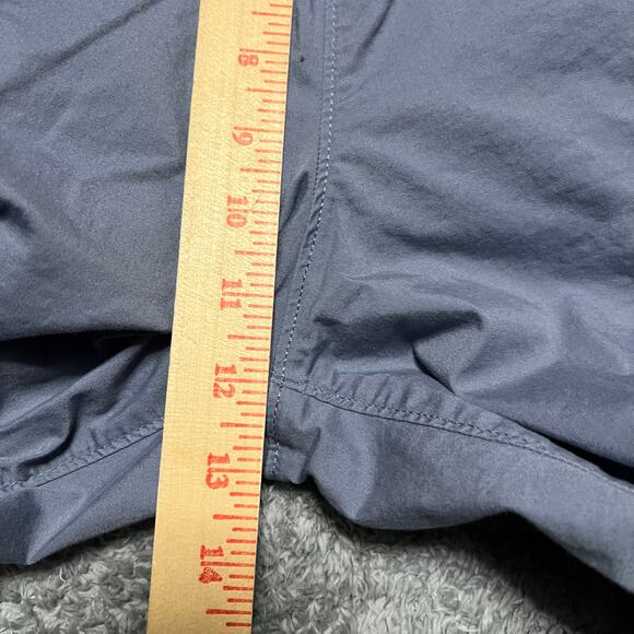 Duluth Trading Pants Womens 12 Gray Blue Summer Weight Chino Wide Leg Pants - Picture 9 of 11